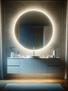 Miroir rond LED