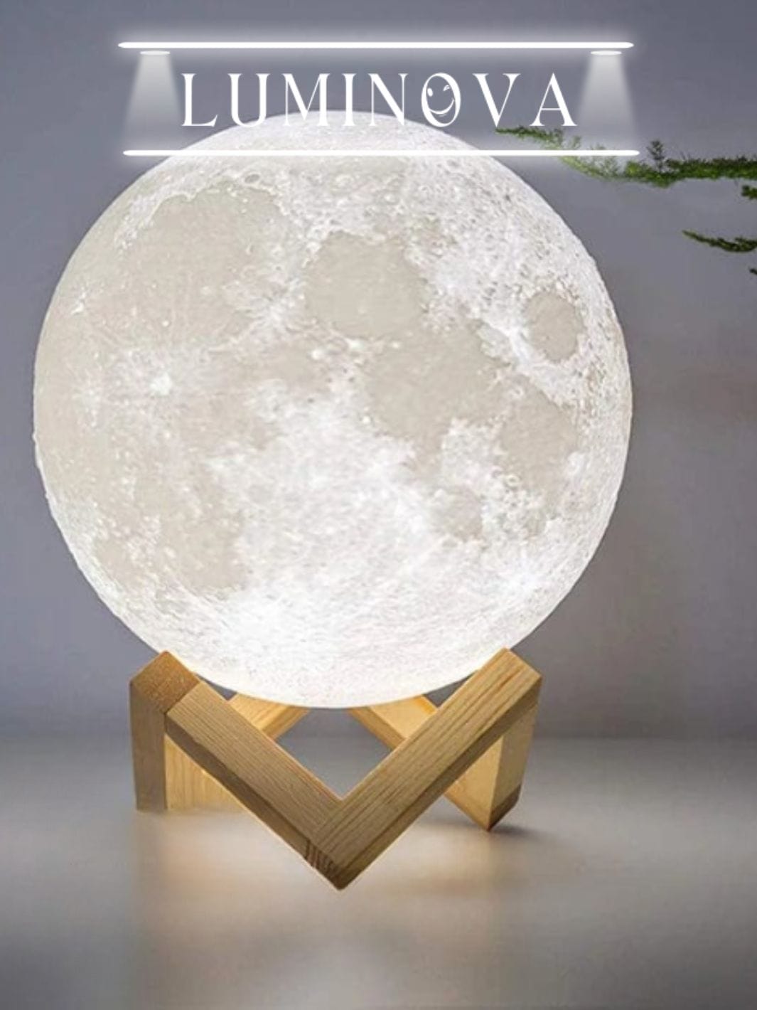 Lâmpada LED<br> Atmosfera lunar