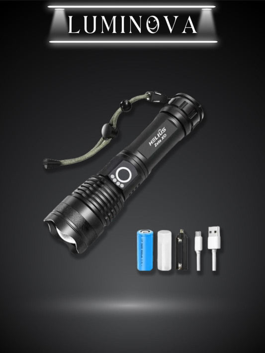 Lampe torche led ultra puissante rechargeable